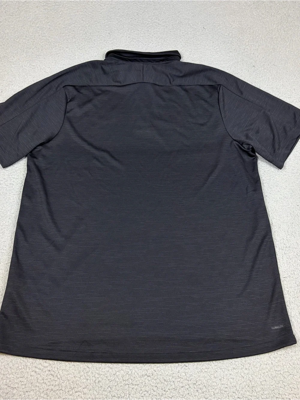 Miami Hurricanes adidas Polo Men’s XL Black Logo Team Issued Football NCAA